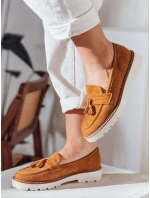 Dámske semišové mokasíny VANESSO camel FashionStreet ZY0714 Dámske semišové mokasíny VANESSO camel FashionStreet ZY0714