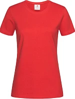 Stedman Comfort T Women Dámske tričko z hrubej bavlny 05.2160 šarlátovo červené