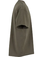 NM 003 Unisex oversize tričko z těžké bavlny model 22443054 olive - New Morning Studios NM 003 Unisex oversize tričko z těžké bavlny model 22443054 olive - New Morning Studios