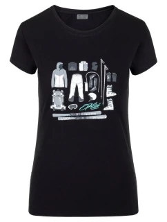 Dámské funkční tričko model 17998414 Černá - Kilpi