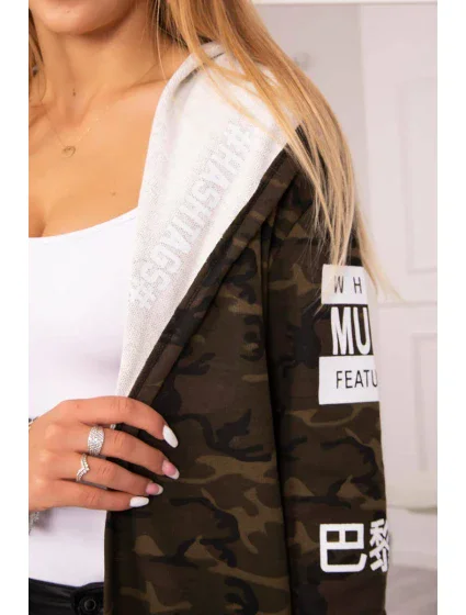 Bunda s nápisem model 18742181 - K-Fashion