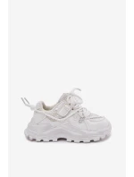 Buty Sportowe Sneakersy Dziecięce Białe Tilvianea Buty Sportowe Sneakersy Dziecięce Białe Tilvianea