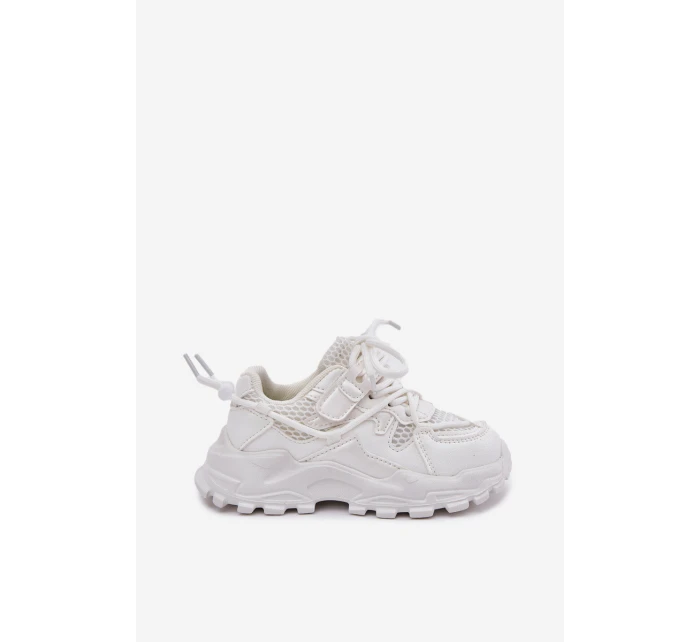 Buty Sportowe Sneakersy Dziecięce Białe Tilvianea Buty Sportowe Sneakersy Dziecięce Białe Tilvianea