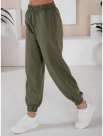 Dámske tepláky SOLIR khaki FashionStreet AY1019