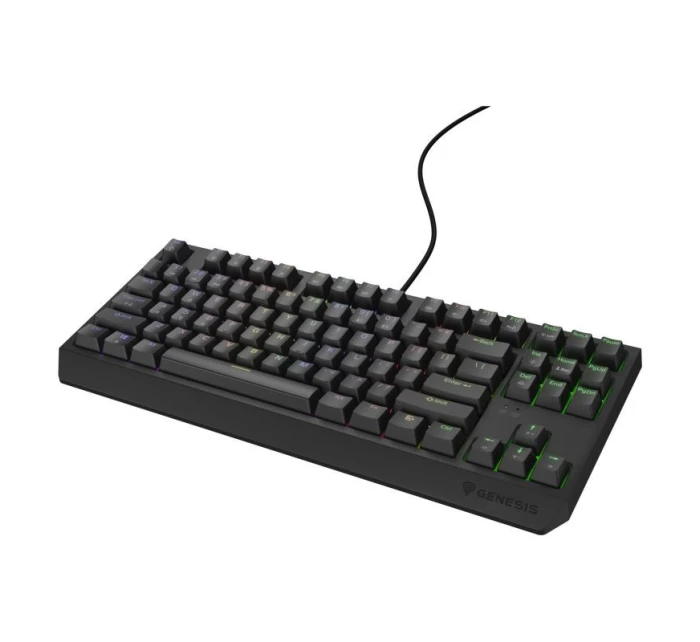model 21491422 230 TKL Herní klávesnice USB QWERTY US English Black - Genesis