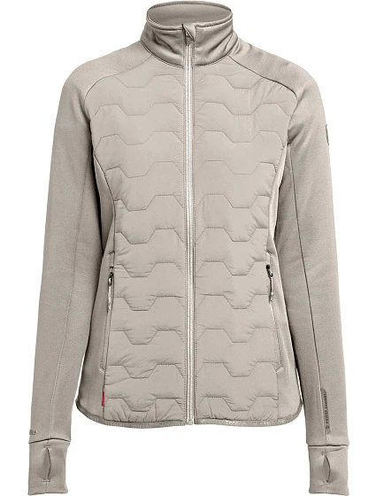 Tenson TXlite Hybrid Zip Women Dámska hybridná bunda 84.8067 piesková Tenson TXlite Hybrid Zip Women Dámska hybridná bunda 84.8067 piesková