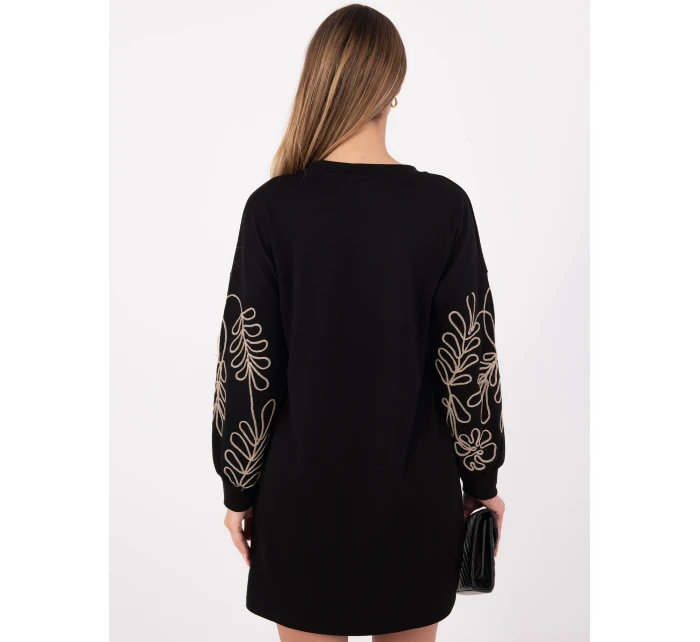 RV SK šaty A1064.95 čierne RV SK šaty A1064.95 čierne