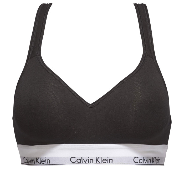 Dámska podprsenka Lift Bralette Modern Cotton 000QF1654E001 čierna - Calvin Klein