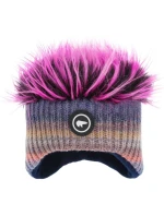 Dětská zimní čepice   z merino vícebarevná model 21350880 - Eisbar