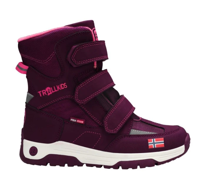Trollkids Detské zimné topánky Lofoten Waterproof Jr 159-422 Snehové topánky