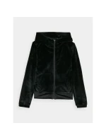 Dívčí velurová mikina s kapucí Junior model 21907483 - 4F