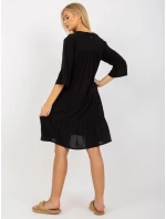 Šaty D73761M30214A6EN čierne
