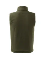 Ďalšia fleecová vesta unisex vojenská
