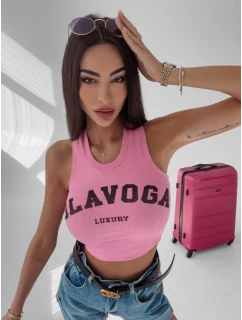 Dámský top model 18539878 růžový - Ola Voga