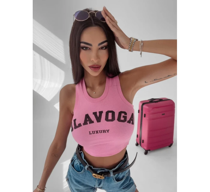 Dámský top model 18539878 růžový - Ola Voga