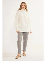 Svetr Golf s rukávy bílý model 20745483 - Monnari Svetr Golf s rukávy bílý model 20745483 - Monnari
