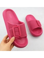 Dámske šľapky RR274A583 Dark pink - Big Star