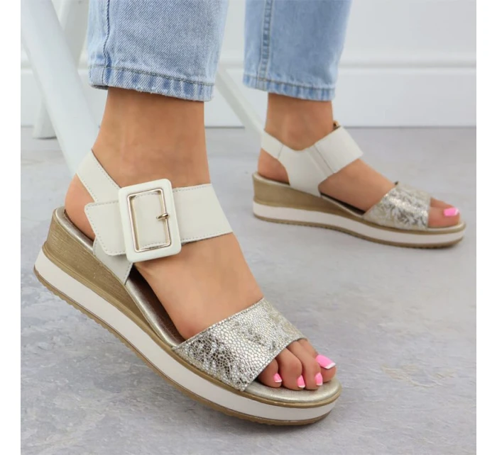 Remonte W D6453-61 RKR646B Sandále na platforme