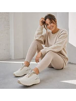 Dámská sportovní obuv na platformě béžová model 22060665 - Big Star