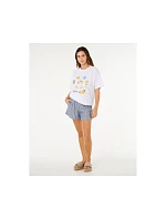Dámske tričko RIP CURL Poolside Heritage Tee, biele Dámske tričko RIP CURL Poolside Heritage Tee, biele