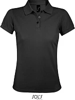SOL'S Prime Women Dámske piqué polo z hrubej bavlny 25.0573 tmavošedé