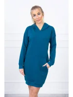 model 18748089 šaty s kapucí - K-Fashion