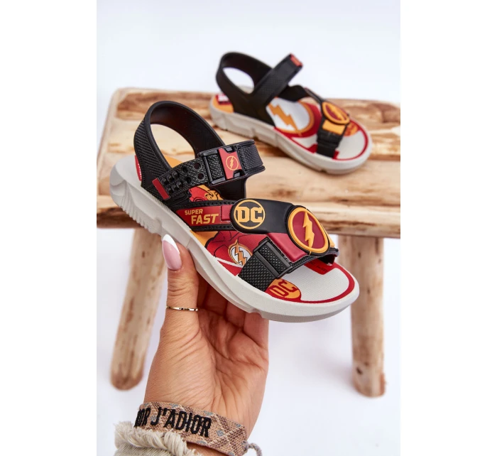 Dziecięce Sandałki Flash Grendene Kids JJ385051 Czerwone Dziecięce Sandałki Flash Grendene Kids JJ385051 Czerwone