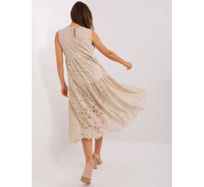 TW SK BI 8246 šaty.37X béžová