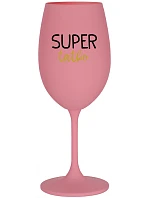 SUPER DAD - ružový pohár na víno 350 ml SUPER DAD - ružový pohár na víno 350 ml