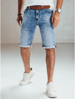 Pánske džínsové šortky modré Dstreet SX2563