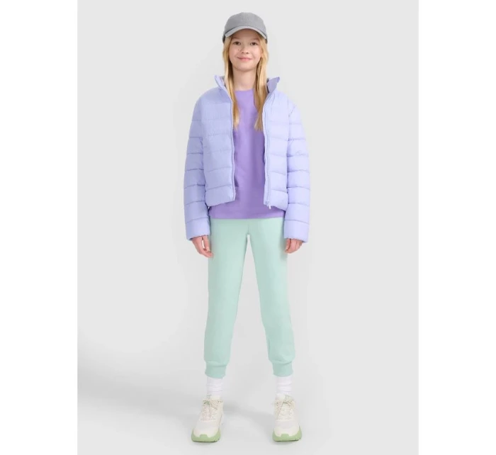 Dievčenská páperová bunda so syntetickou výplňou 4F 4FJWSS25TDJAF515-52S Dievčenská páperová bunda so syntetickou výplňou 4F 4FJWSS25TDJAF515-52S