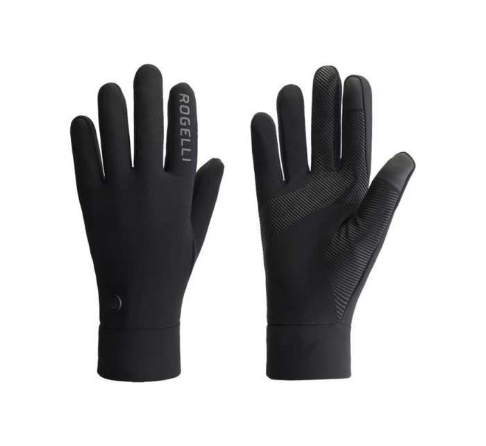 Rogelli ESSENTIAL THERMAL rukavice čierne L Rogelli ESSENTIAL THERMAL rukavice čierne L