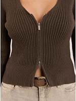 Sweter IR SW model 22400847 brązowy - FPrice Sweter IR SW model 22400847 brązowy - FPrice