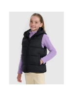 Detské synteticky plnené bez rukávov 4F 4FJRAW25TVJAU331-20S detské Detské synteticky plnené bez rukávov 4F 4FJRAW25TVJAU331-20S detské