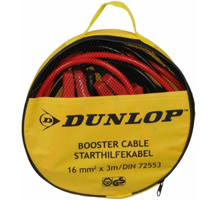 SADA ŠTARTOVACÍCH KÁBLOV 3 METRE 16MM2 DUNLOP