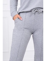 Šedá tepláková souprava Šedá tepláková souprava