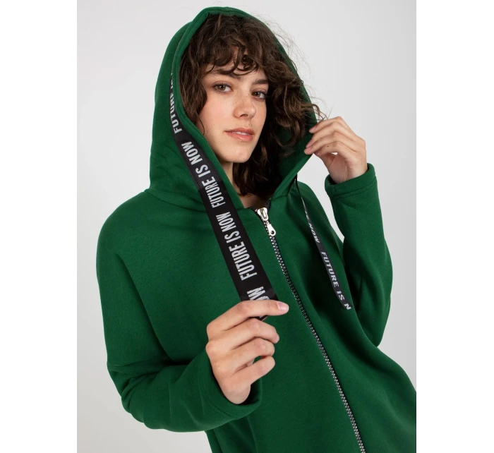 Mikina RV BL 6683.00P tmavo zelená