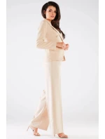 Dámské kalhoty model 18683385 Béžová - awama
