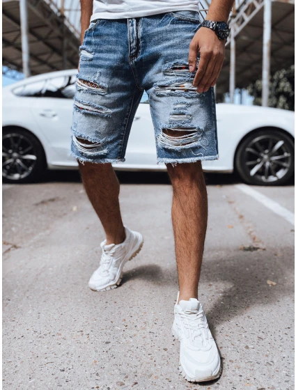 Pánské džínové šortky modré Dstreet model 21964760 - FashionStreet