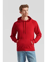 Fruit of the Loom Lightweight Hooded Sweat Pánska mikina s kapucou a raglánovými rukávmi 16.2140 burgundská Fruit of the Loom Lightweight Hooded Sweat Pánska mikina s kapucou a raglánovými rukávmi 16.2140 burgundská