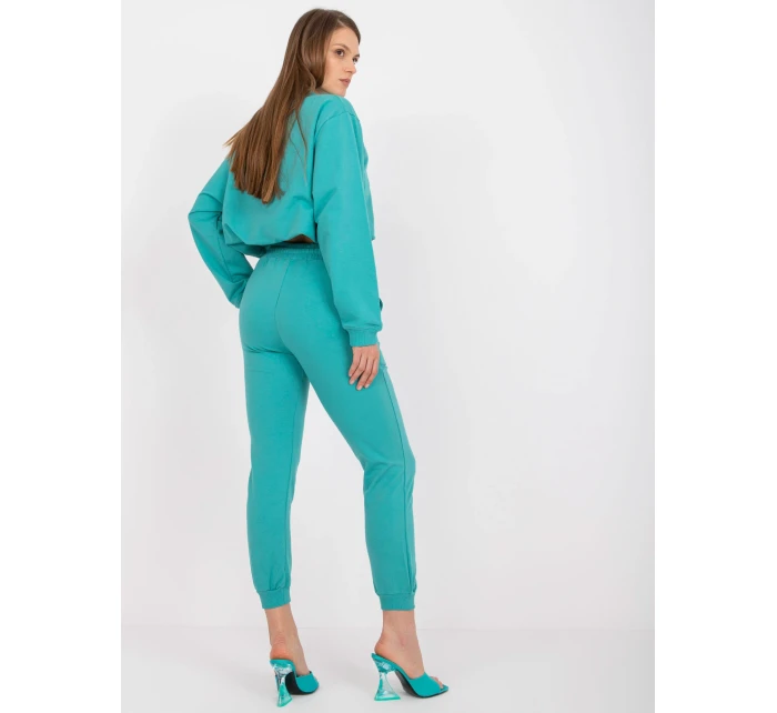 Teplákové kalhoty AP DR A 003 tyrkysové Teplákové kalhoty AP DR A 003 tyrkysové