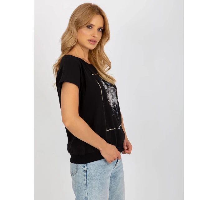 Blúzka RV BZ 8957.77 čierna Blúzka RV BZ 8957.77 čierna
