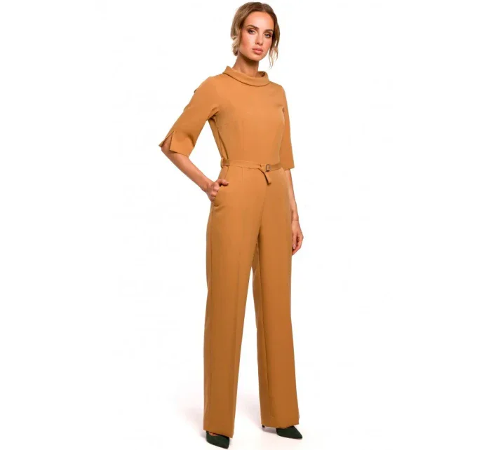 M463 Kombinéza so stojačikom - zelená