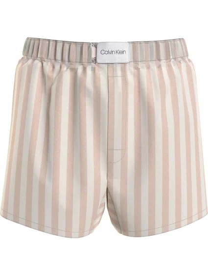 Dámske pyžamové šortky QS6892E FRN prúžky - Calvin Klein Dámske pyžamové šortky QS6892E FRN prúžky - Calvin Klein