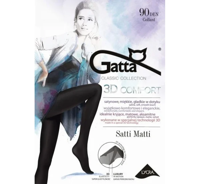 Dámské punčochové kalhoty 90 den model 7465814 - Gatta Dámské punčochové kalhoty 90 den model 7465814 - Gatta