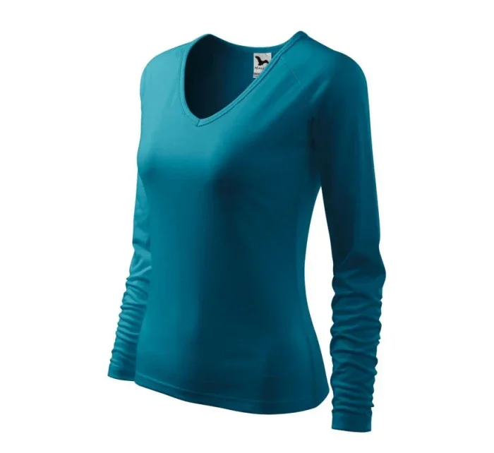 Tričko Malfini Elegance W MLI-12759 tmavo tyrkysové