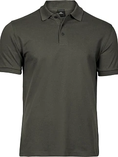 TJ Pánské luxusní těžké strečové piqué polo 18. deep green model 22500965 - Tee Jays