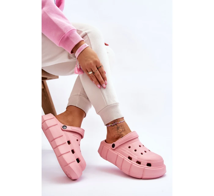 Dámská platforma Crocs Růžove model 21611643 - Boto