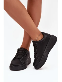 Dámské Tenisky Na Platformě Big Star model 21705695 Černé - Big Star Shoes