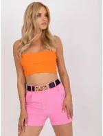 Šortky DHJ SN 13186 1.70 ružová